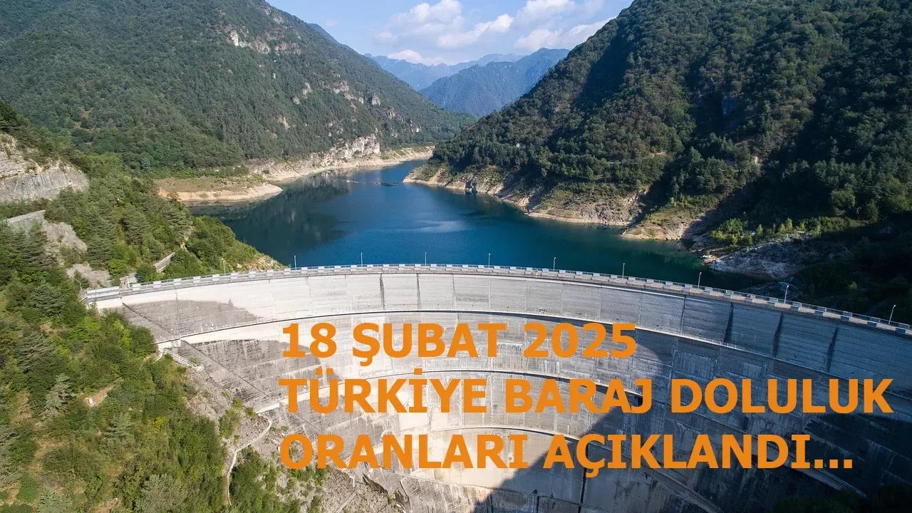 Image for 18 Şubat 2025 Türkiye Baraj Doluluk Oranları: Hangi İllerimizde Su Seviyesi Ne Durumda?