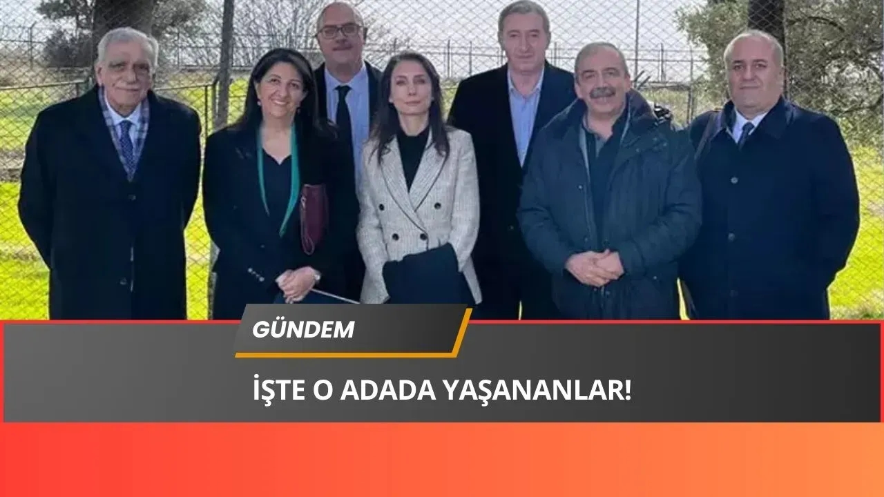 3 Farklı Kamera İle Çekim Yapılmış! İşte İmralı'da Yaşananlar!