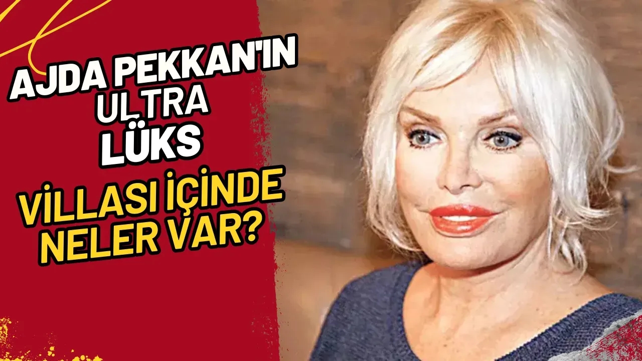 Ajda Pekkan'ın Ultra Lüks Villası İçinde Neler Var?