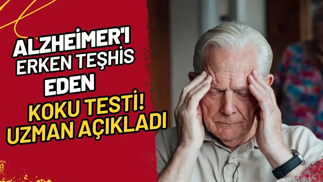 Alzheimer'ı Erken Teşhis Eden Koku Testi! Uzman Açıkladı