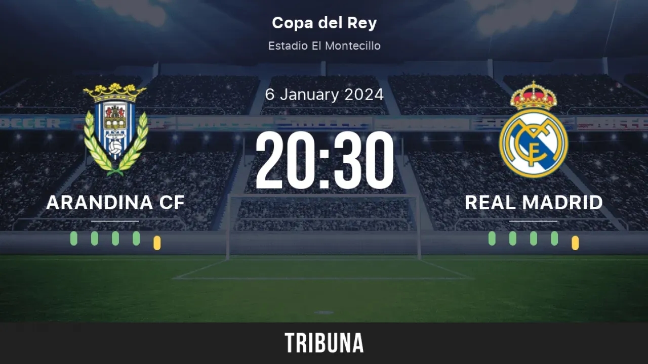 Arandina - Real Madrid Maçı Hangi Kanalda Yayınlanacak? Arandina ve Real Madrid Takım Kadorsu?