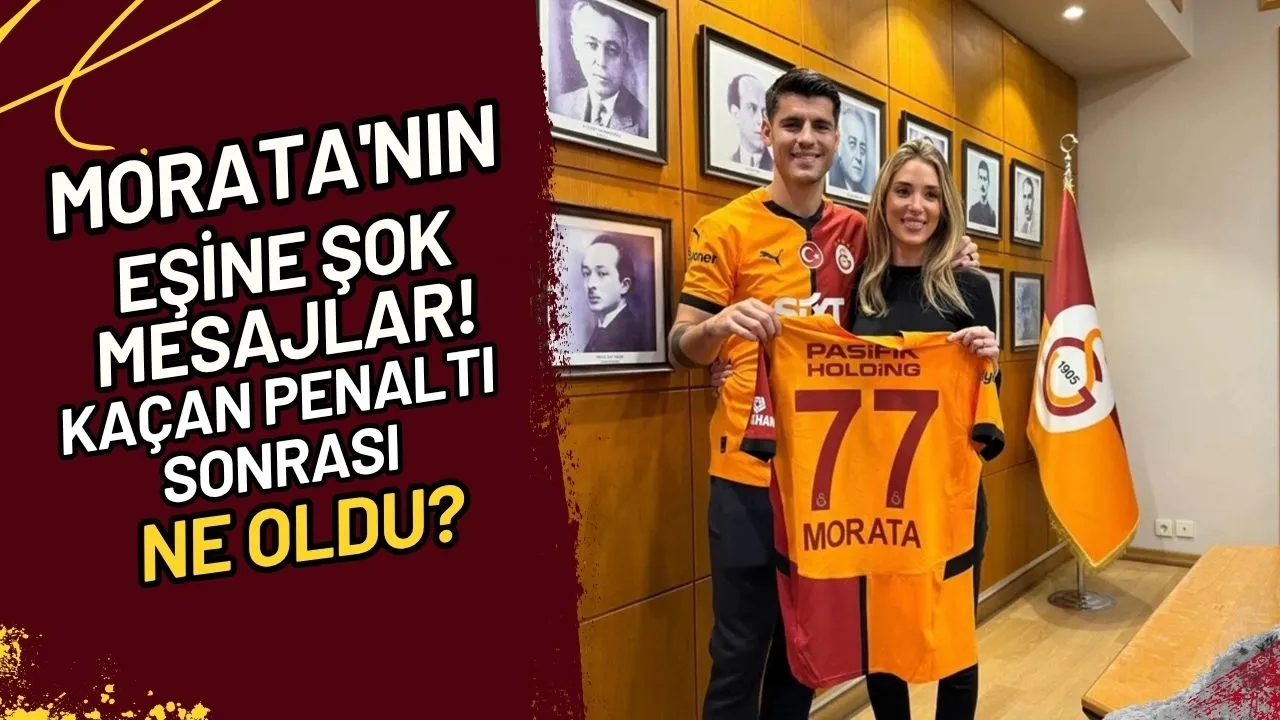 Morata'nın Eşine Şok Mesajlar! Kaçan Penaltı Sonrası Ne Oldu?
