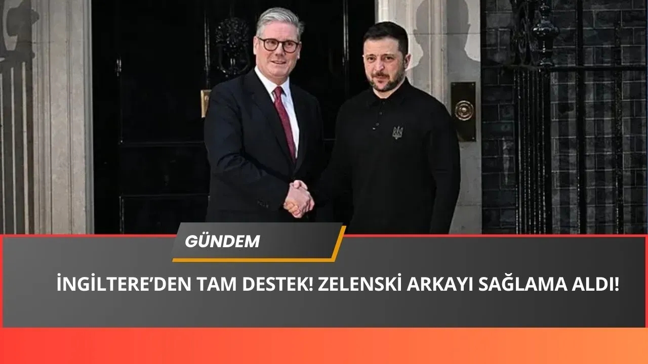 Beyaz Saray’dan Kovulan Zelenski Londra’da Kahraman İlan Edildi!