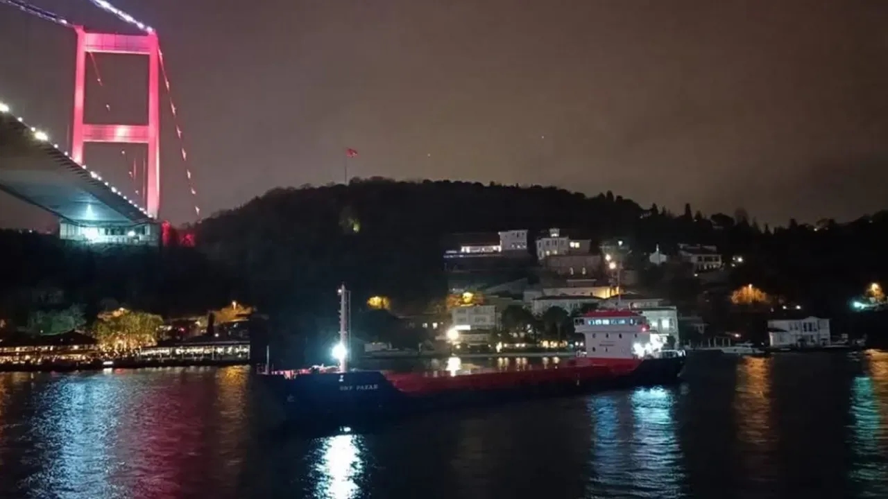 Boğazda Gemi Trafiği İptal Edildi!