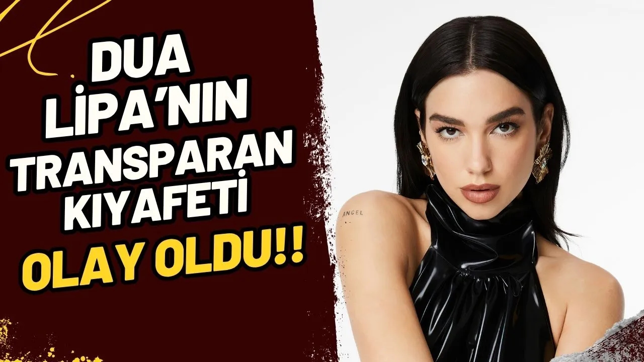 Dua Lipa Wembley Konserleri Sonrası Cesur Elbisesiyle Gündem Oldu: Parti Kıyafeti Nefes Kesti!