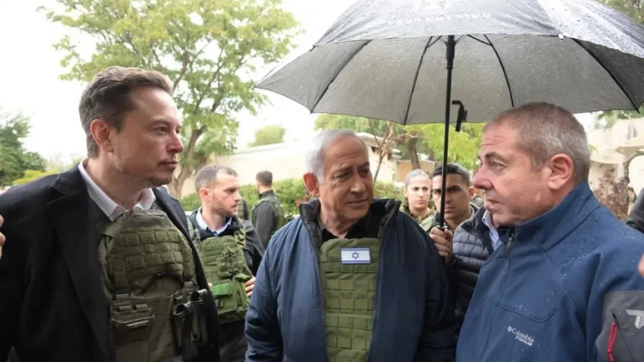 Elon Musk İsrail Ziyaretinde Başbakan İle Kfar Aza Beldesini Gezdi