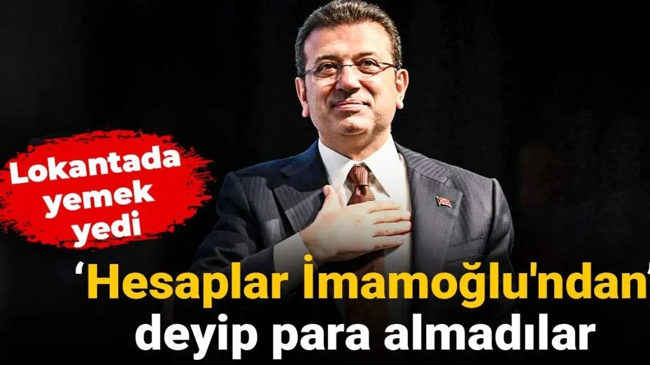 “Hesap İmamoğlu’ndan” Sözleri Sosyal Medyayı Yıktı!