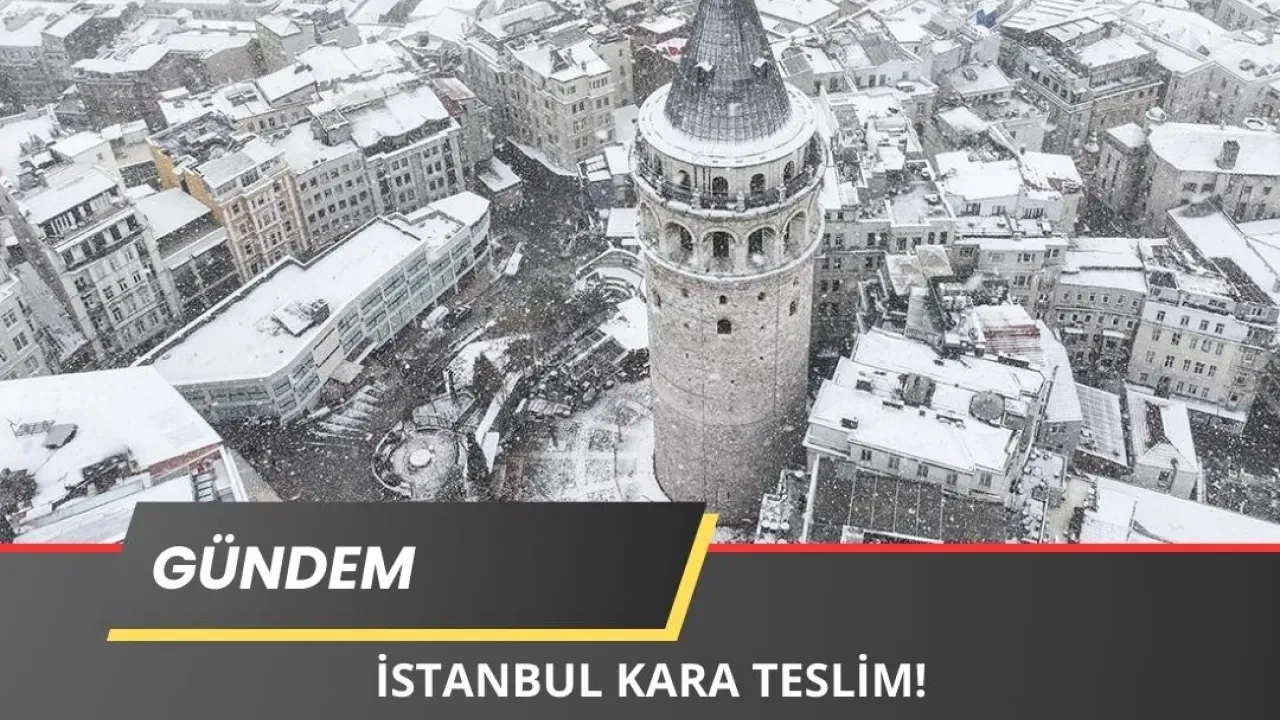Image for İstanbul'da Kar Yağışı Başladı! 24 Şubat Tatil Olması Muhtemel Yerler!