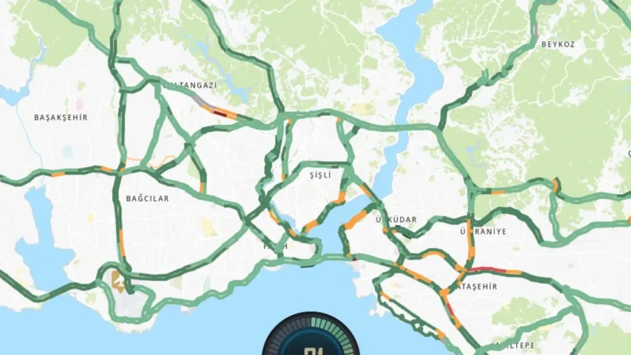 Image for İstanbul'da Kar Yağışı Trafik Yoğunluğunu Düşürdü: Sabah Saatlerinde Araç Kullanımı Azaldı