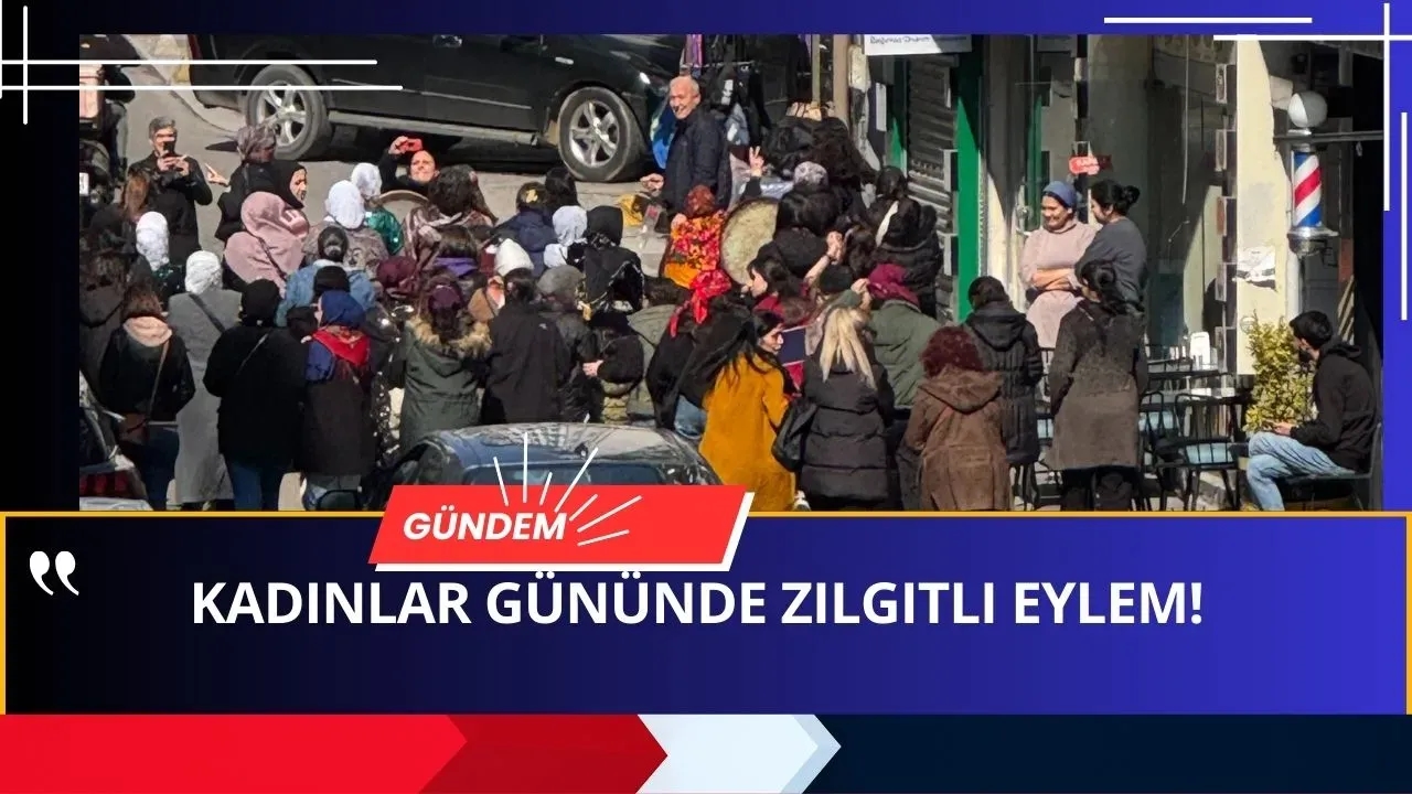 Kadıköy’de Olaylı 8 Mart! Anneler Zılgıtlarla Yürüdü, Ortalık Karıştı! Böyle Kadınlar Günü Görülmedi!
