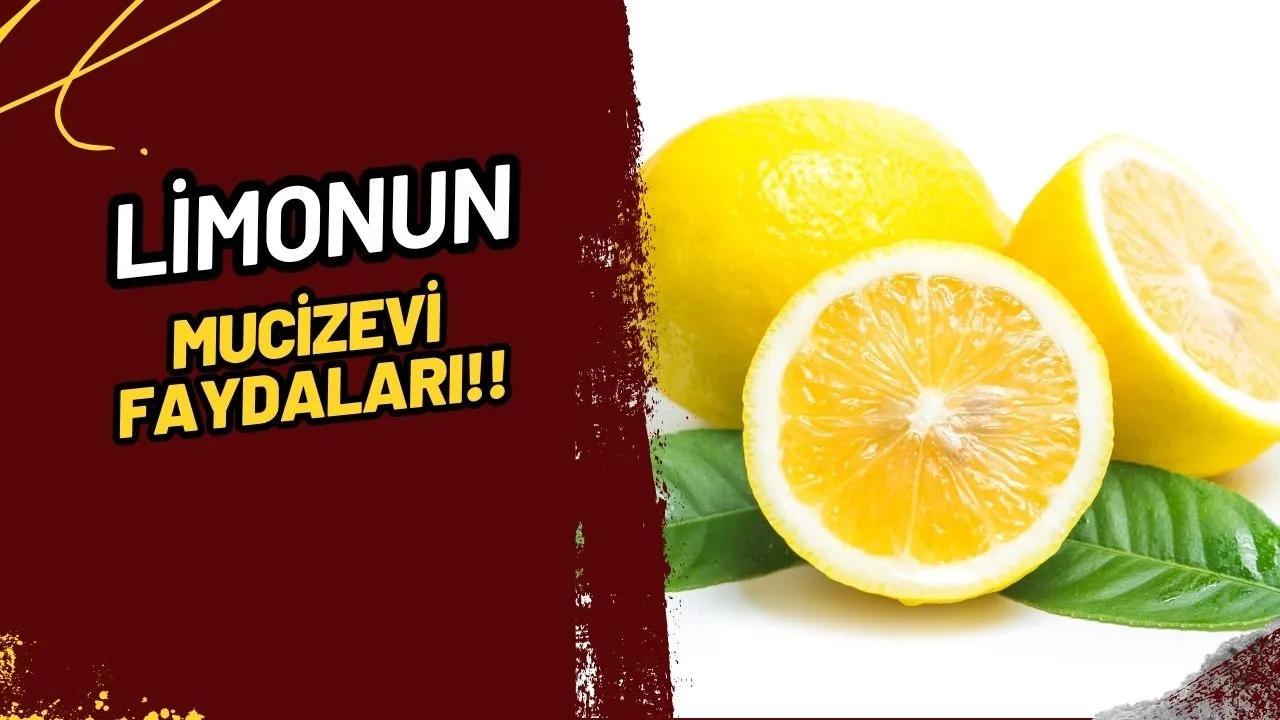 Limonun Mucizevi Faydaları: Sağlıktan Güzelliğe, Her Alanda Şifa Kaynağı!