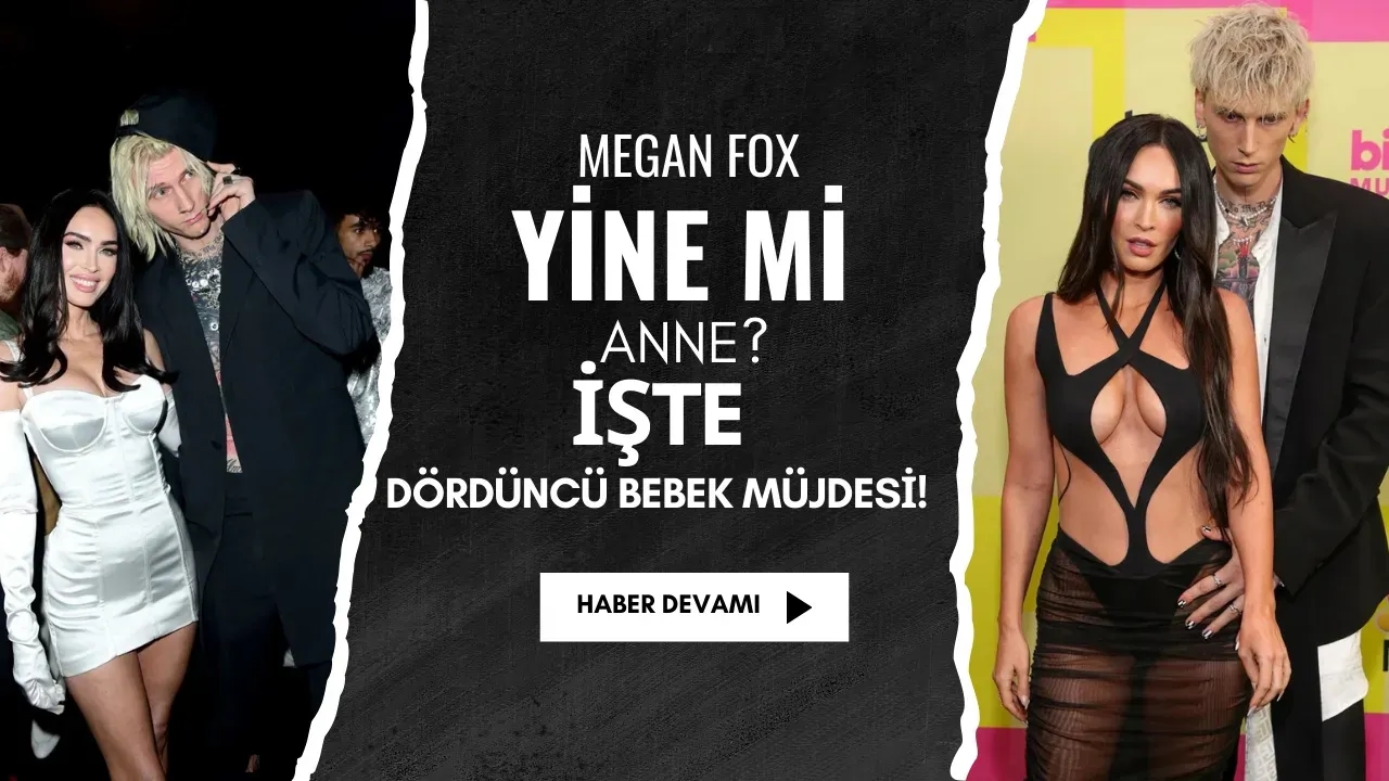 Megan Fox Yine Mi Anne? İşte Dördüncü Bebek Müjdesi!