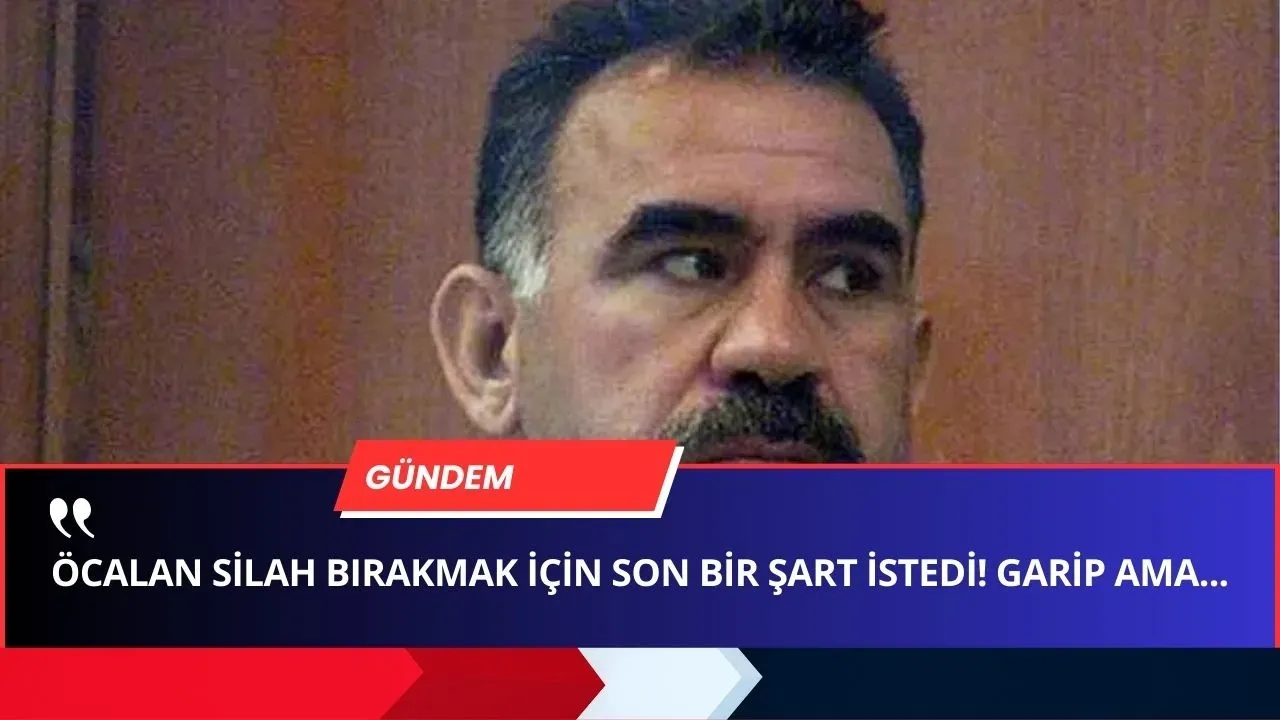 Image for Öcalan'dan Tarihi Çağrı Ama Son Anda Bir ŞART ÇIKTI! "Silah Bırakmadan Önce..."