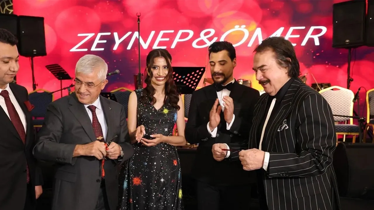 Orhan Gencebay, Zeynep Özyurt ve Ömer Başkul’un Nişan Töreninde Gözlerin Odağı Oldu