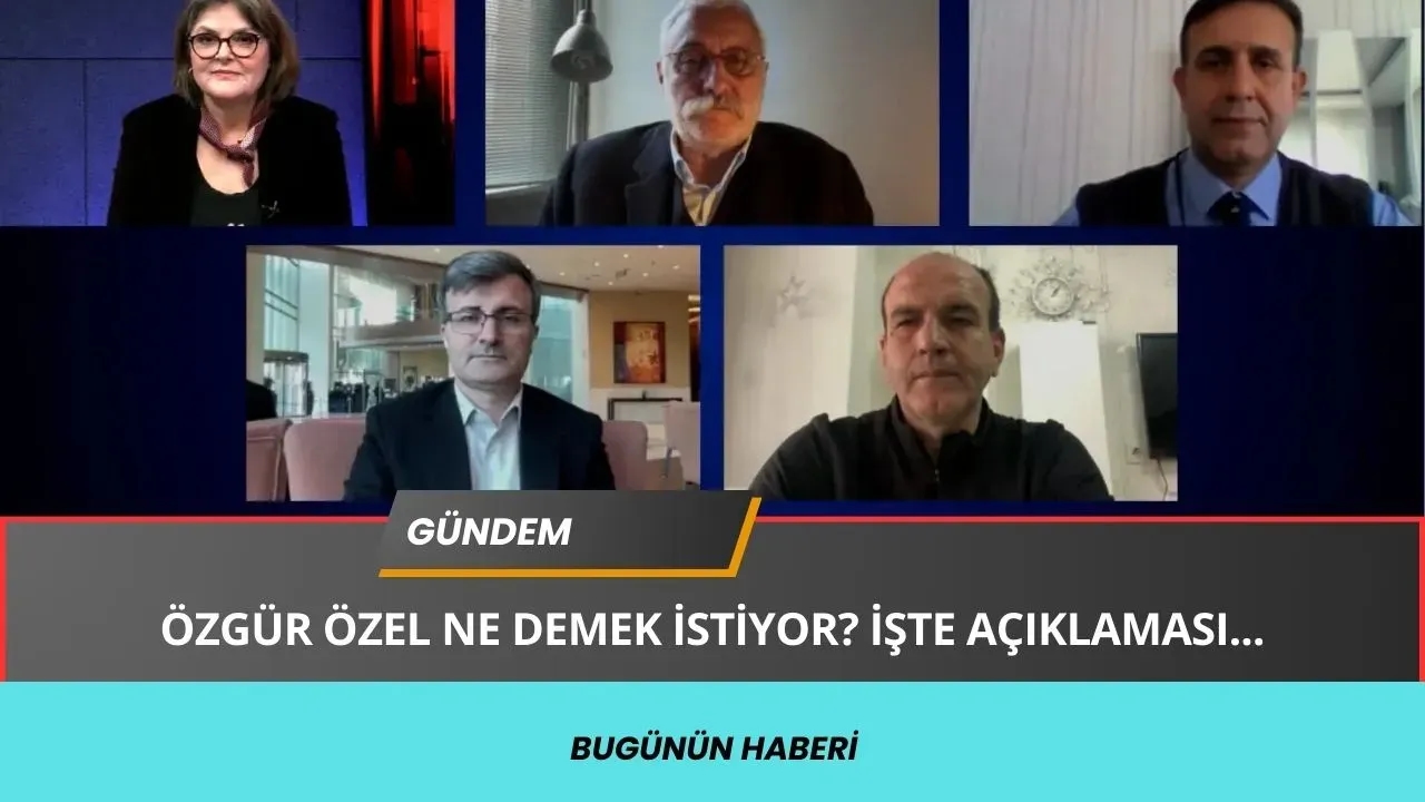 Image for Özgür Özel Tam Olarak Ne Demek İstedi?