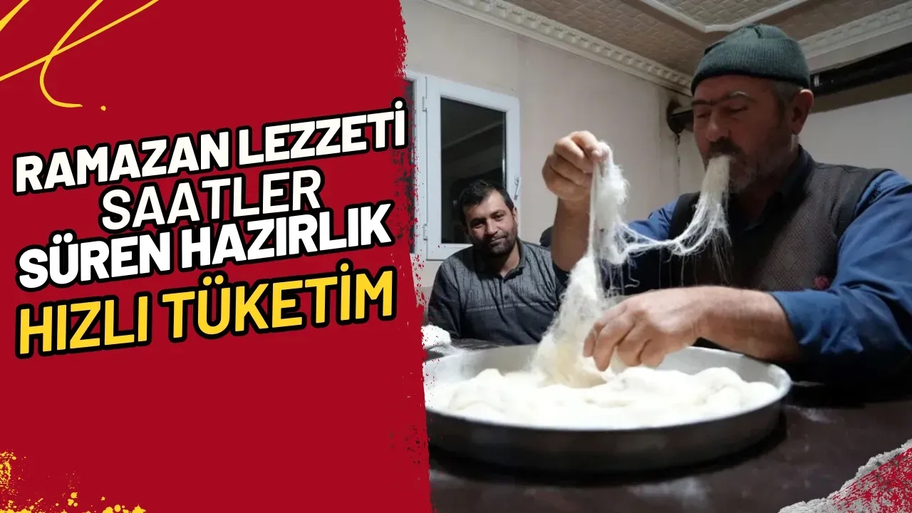 Ramazan Lezzeti Saatler Süren Hazırlık, Hızlı Tüketim