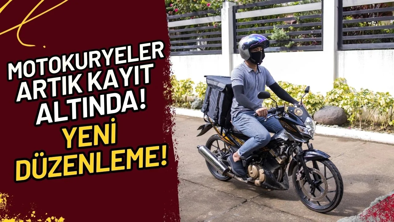Motokuryeler Artık Kayıt Altında! Yeni Düzenleme!