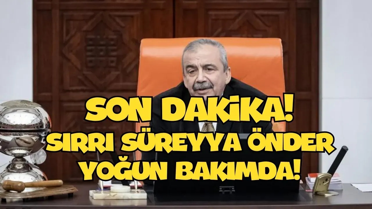 Sırrı Süreyya Önder İçin Kritik Bekleyiş: Yoğun Bakımda (işte detaylar...)