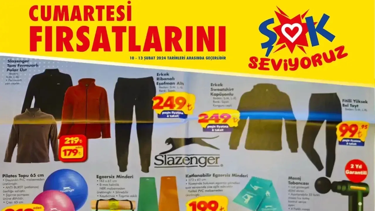 ŞOK 10 Şubat Aktüel Ürünler Kataloğu Yayınlandı! Şok 10 Şubat Aktüel Ürünler Kataloğunda İndirimli Hangi Ürünler Var?