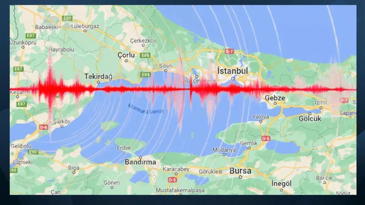 Son Dakika: Marmara’da Deprem!