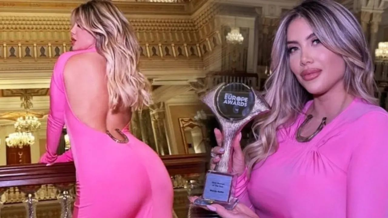 Wanda Nara, İstanbul'da "Yılın Kadını" Ödülüyle Takdir Edildi
