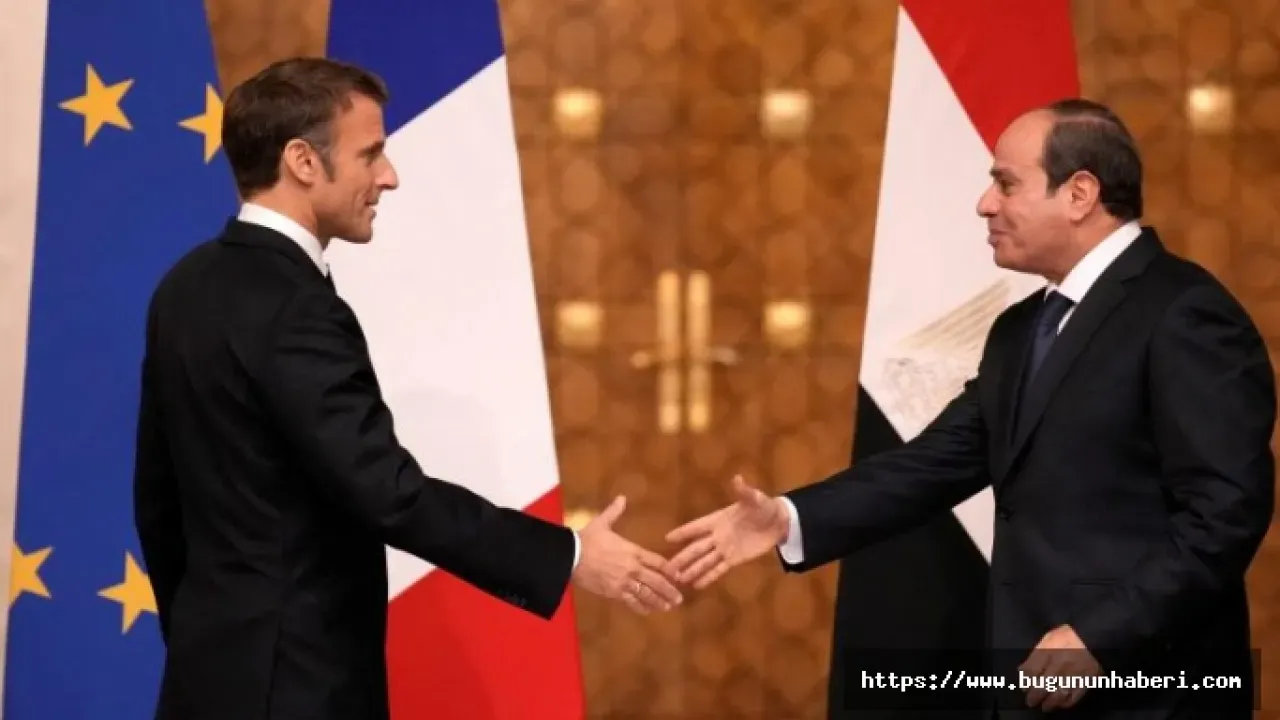 Image for Macron ve Sisi Gazze'yi Görüştü