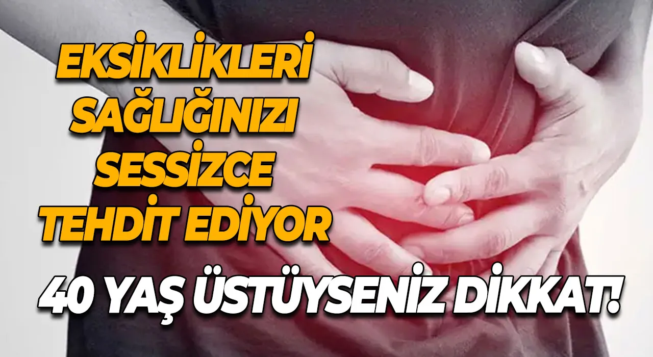 40 Yaş Üstüyseniz Dikkat! Bunlar Hastalıkların Gizli Nedeni Olabilir!