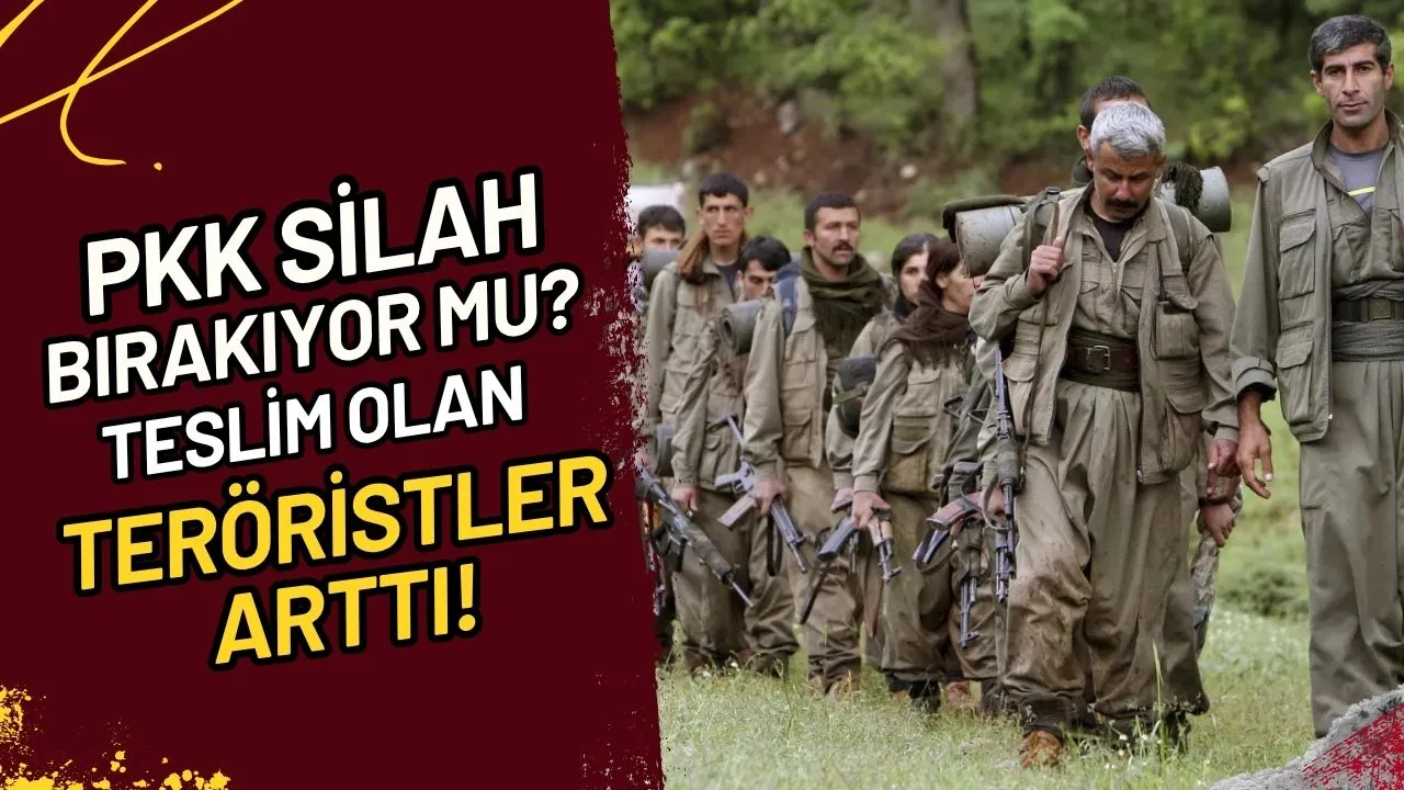 PKK Silah Bırakıyor Mu? Teslim Olan Teröristler Arttı!