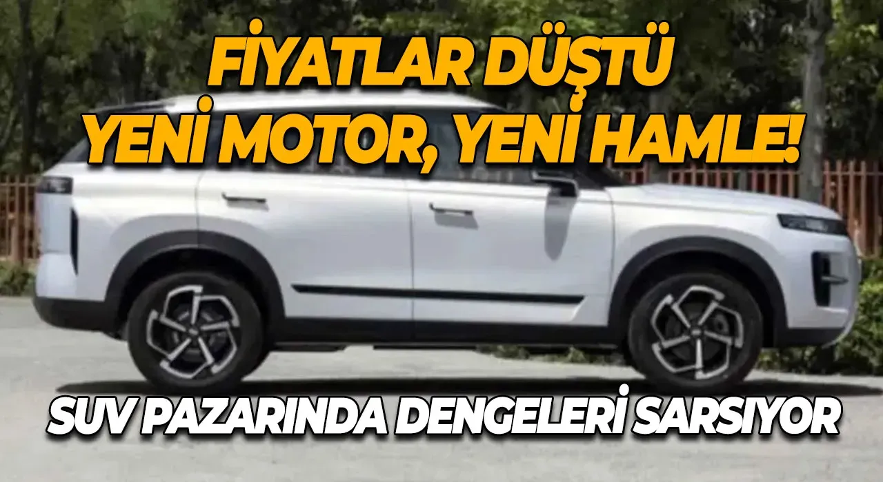 SUV Pazarında Dengeleri Sarsıyor Fiyatlar Düştü Yeni Motor, Yeni Hamle!