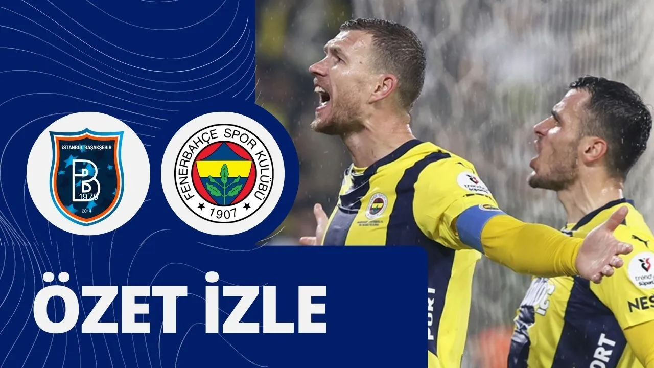 Fenerbahçe, Başakşehir'i 4-1 Yendi! Maçın Özeti
