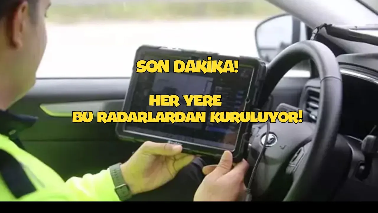 Yeni Radar Ortalığı Karıştırdı: Aynı Anda 4 Araca Ceza! (her yere kuruluyor...)