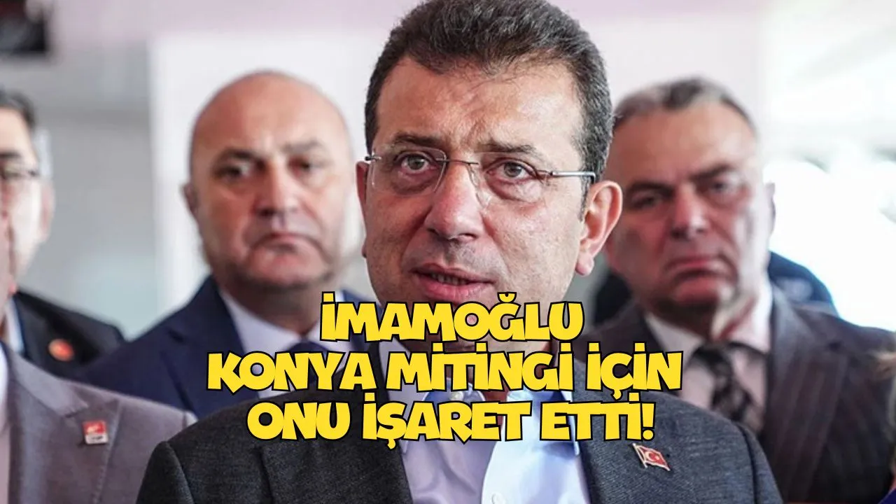 Ekrem İmamoğlu’ndan Konya’da Erdoğan’a Mevlana Şoku! (İŞTE KANITLARI!)