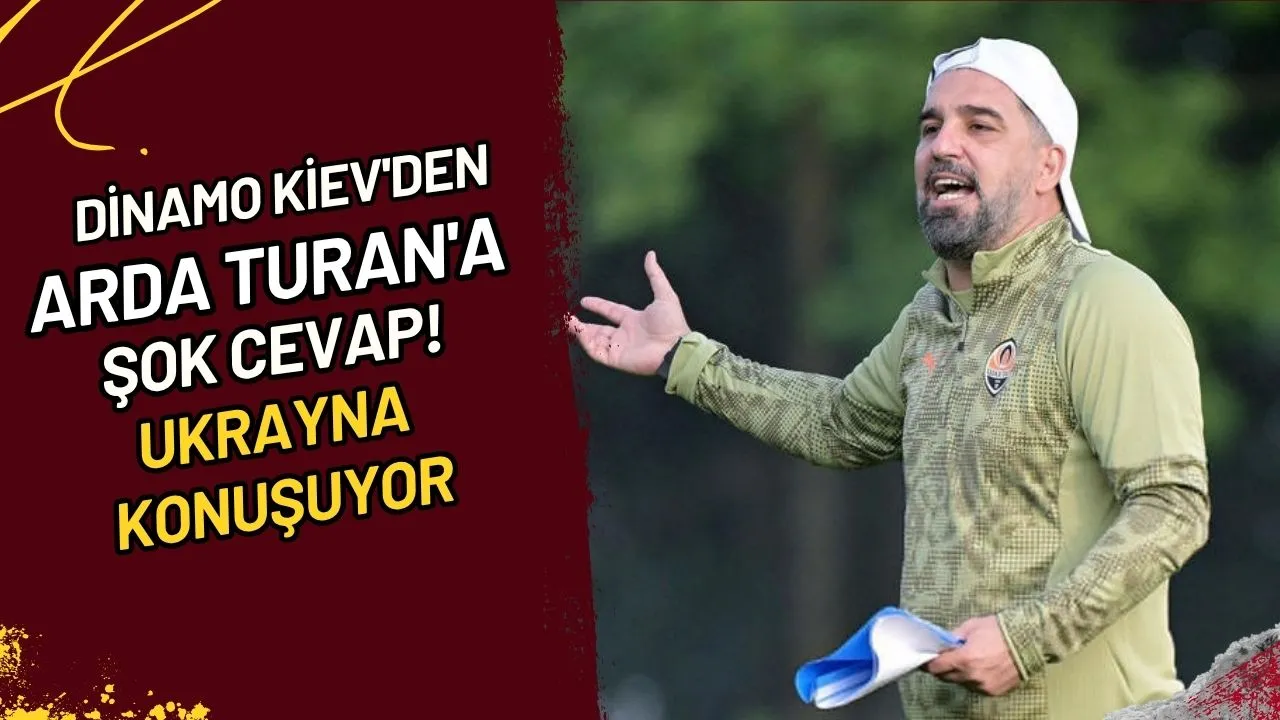 Dinamo Kiev'den Arda Turan'a Şok Cevap! Ukrayna Konuşuyor