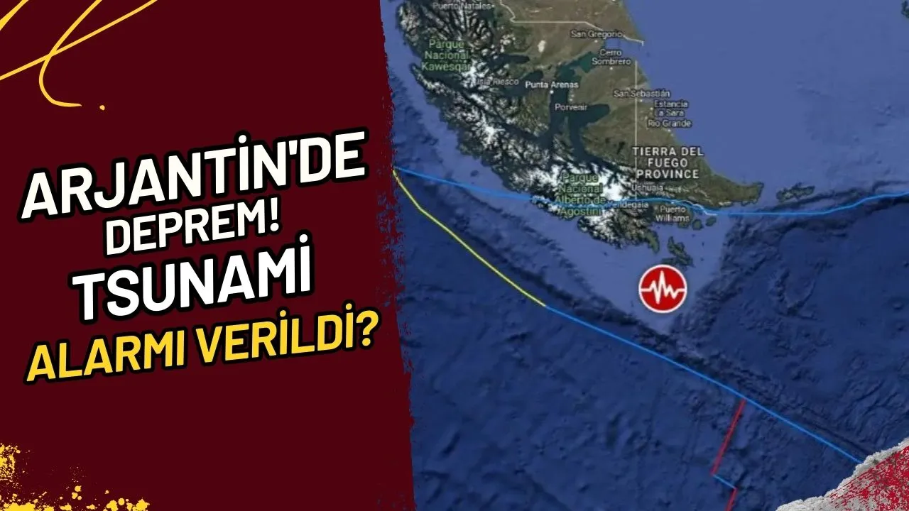 Arjantin'de Deprem! Tsunami Alarmı mı Verildi?