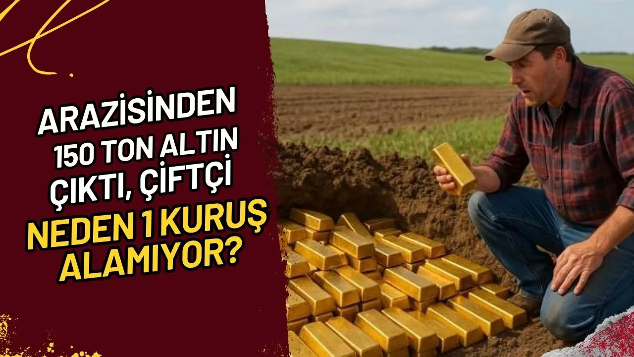 Arazisinden 150 Ton Altın Çıktı, Çiftçi Neden 1 Kuruş Alamıyor?