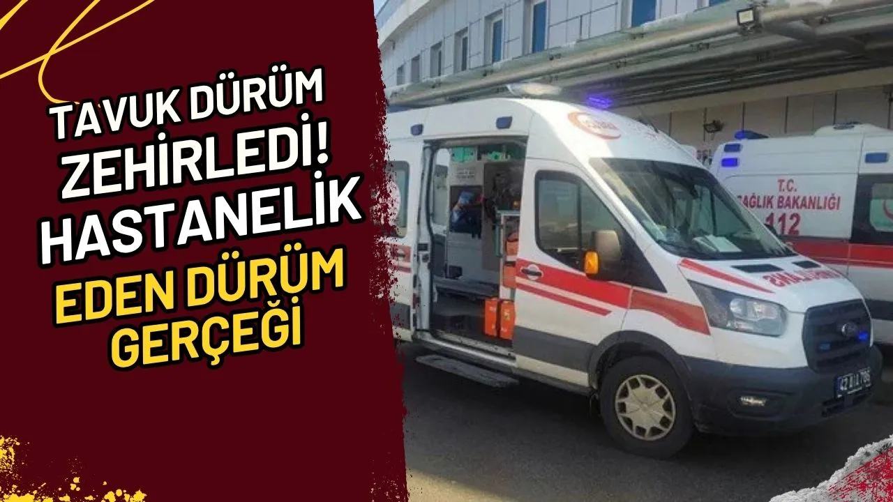 Tavuk Dürüm Zehirledi! Hastanelik Eden Dürüm Gerçeği