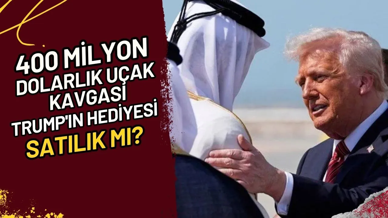 400 Milyon Dolarlık Uçak Kavgası Trump'ın Hediyesi Satılık mı?