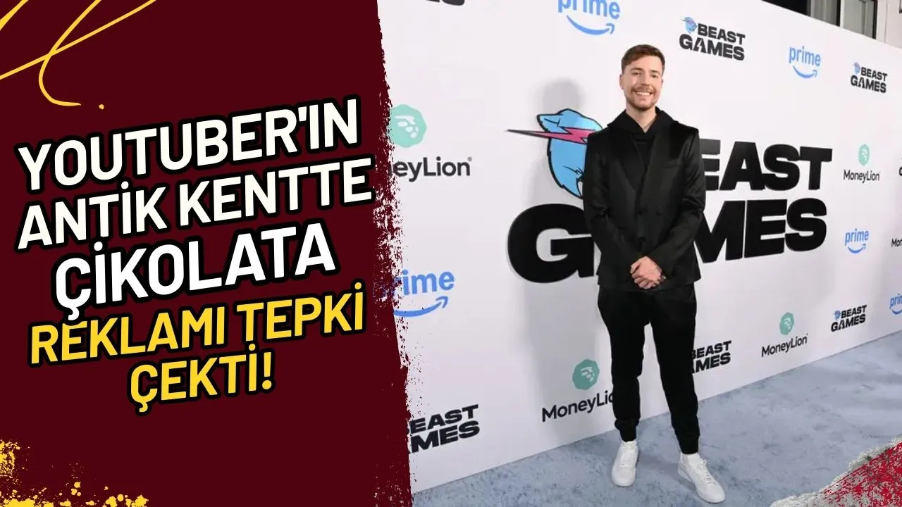 YouTuber'ın Antik Kentte Çikolata Reklamı Tepki Çekti!