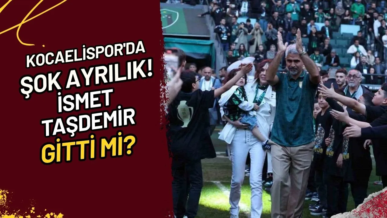 Kocaelispor'da Şok Ayrılık! Taşdemir Gitti Mi?