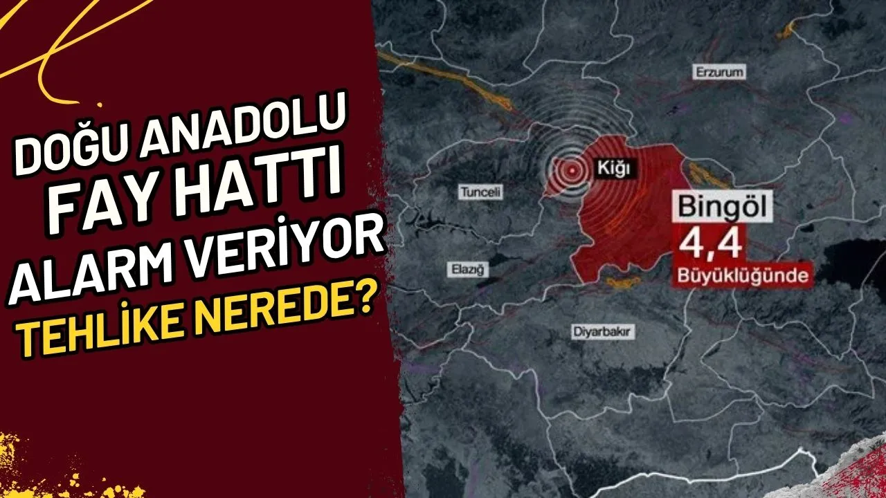 Doğu Anadolu Fay Hattı Alarm Veriyor Tehlike Nerede?