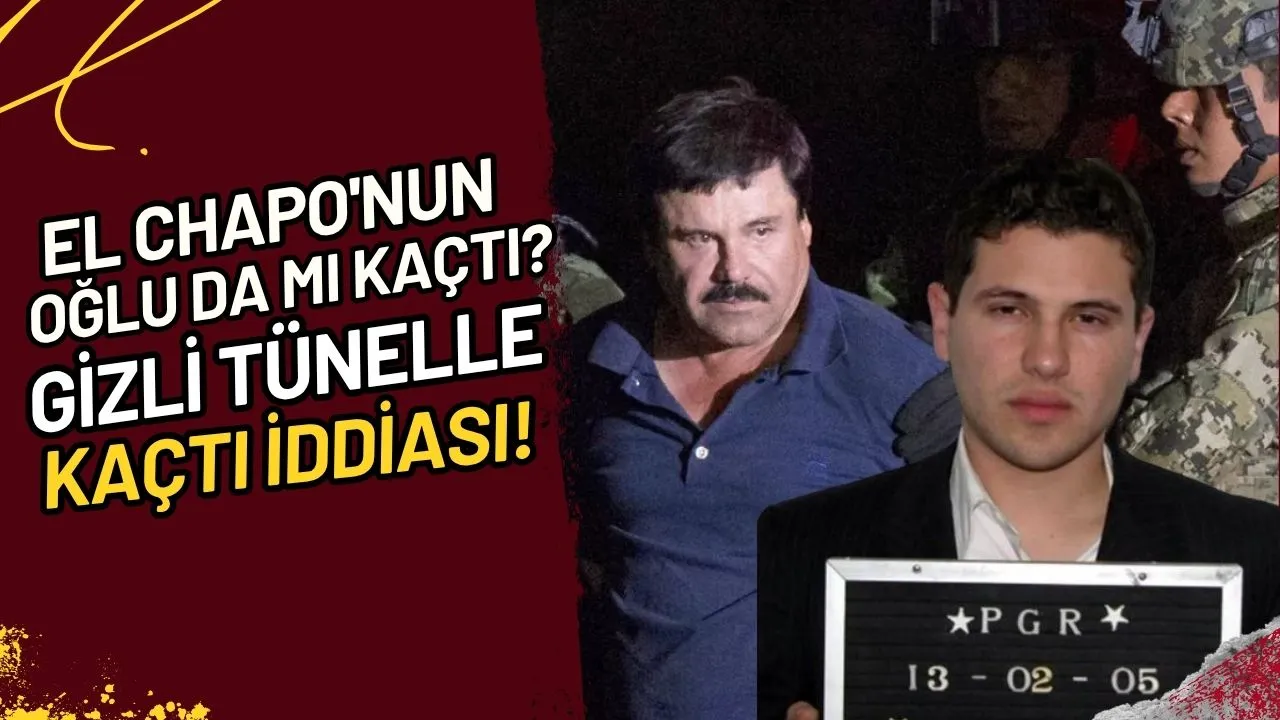 El Chapo'nun Oğlu da mı Kaçtı? Gizli Tünelle Kaçtı İddiası!