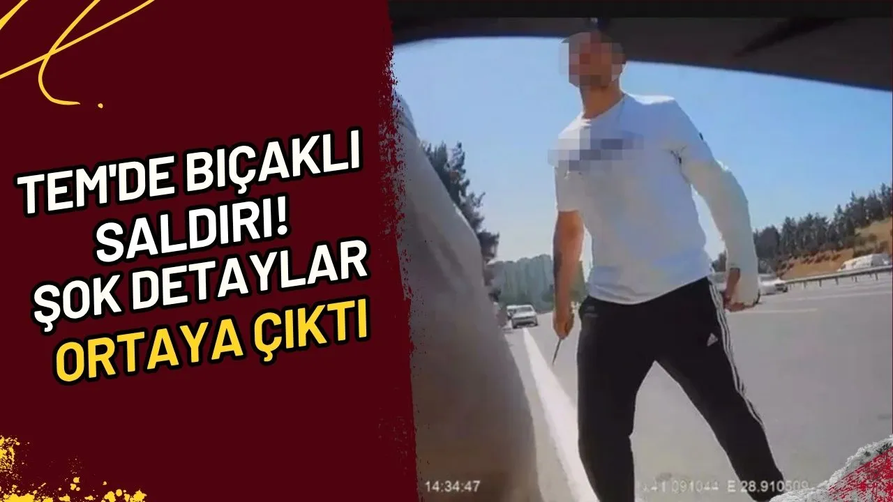 TEM'de Bıçaklı Saldırı! Şok Detaylar Ortaya Çıktı