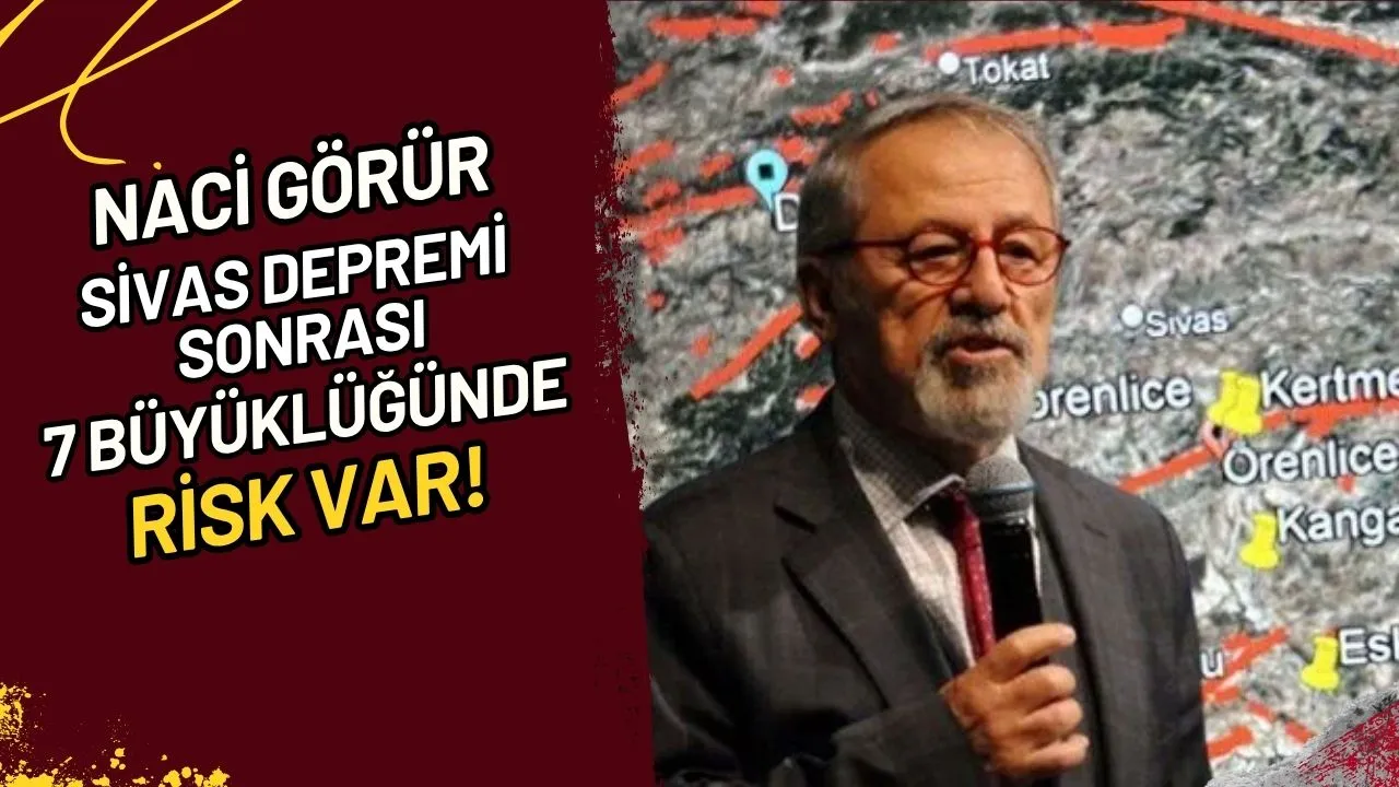 Naci Görür Sivas Depremi Sonrası 7 Büyüklüğünde Risk Var!