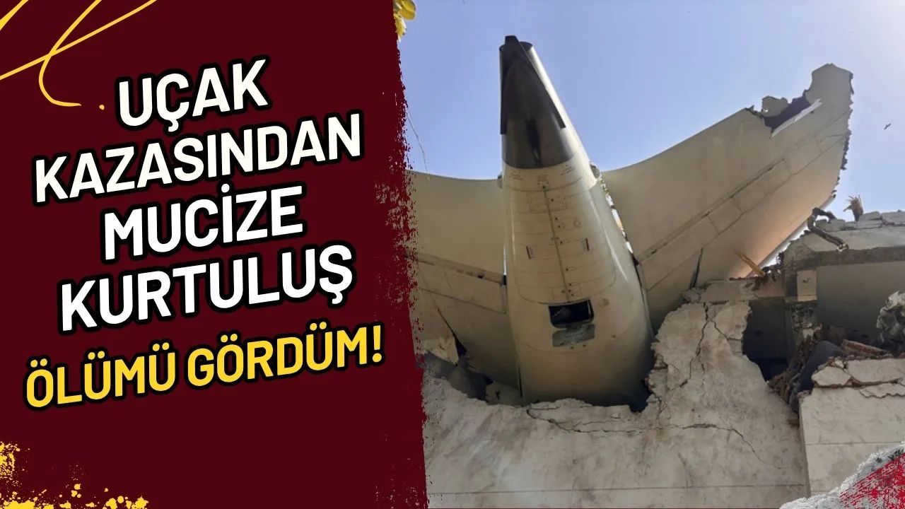 Uçak Kazasından Mucize Kurtuluş Ölümü Gördüm!