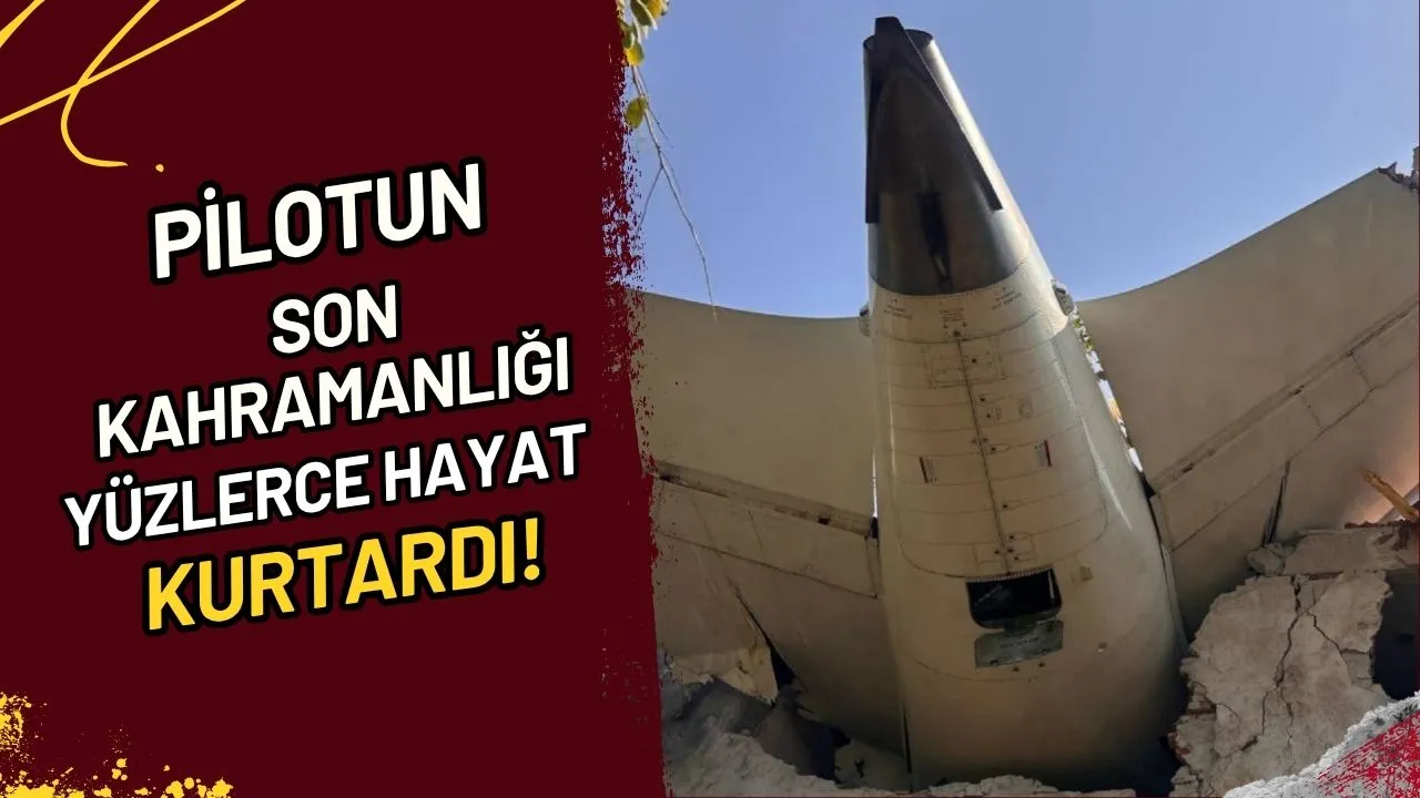 Pilotun Son Kahramanlığı Yüzlerce Hayat Kurtardı!