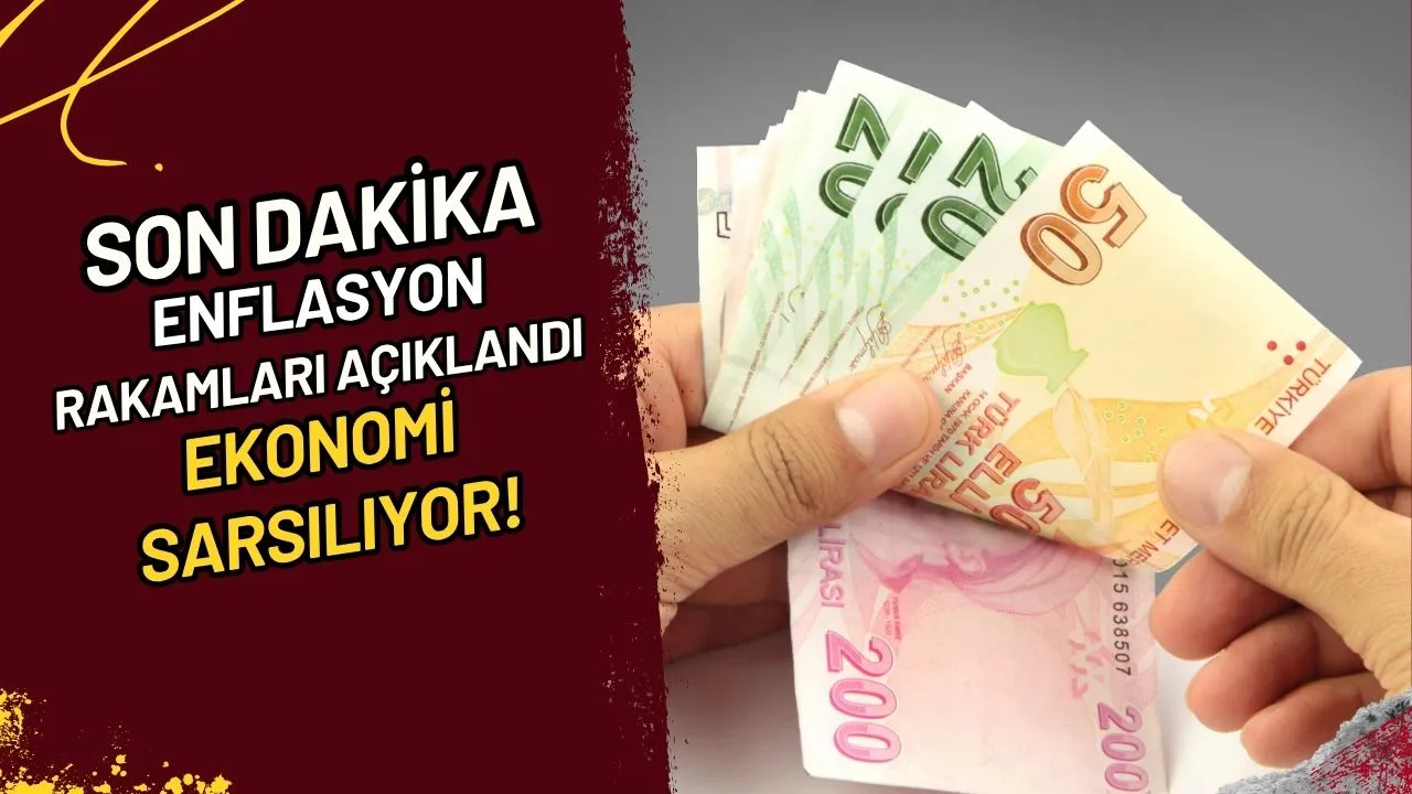 Son Dakika Enflasyon Rakamları Açıklandı Ekonomi Sarsılıyor!