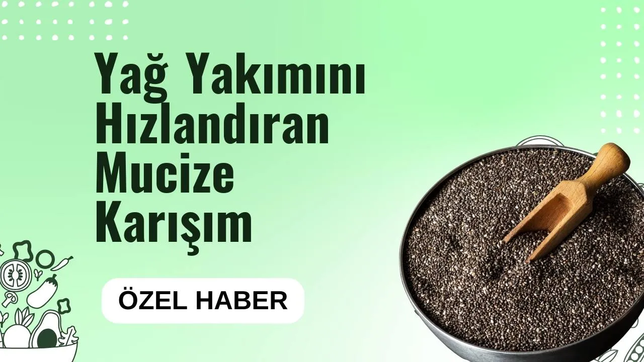 Yağ Yakımını Hızlandıran Mucize Karışım: Chia Tohumu ve Limonlu Detoks Tarifi!