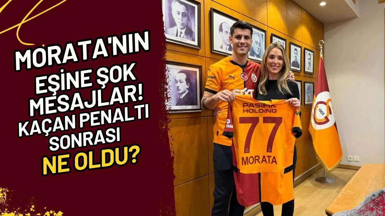 Morata'nın Eşine Şok Mesajlar! Kaçan Penaltı Sonrası Ne Oldu?