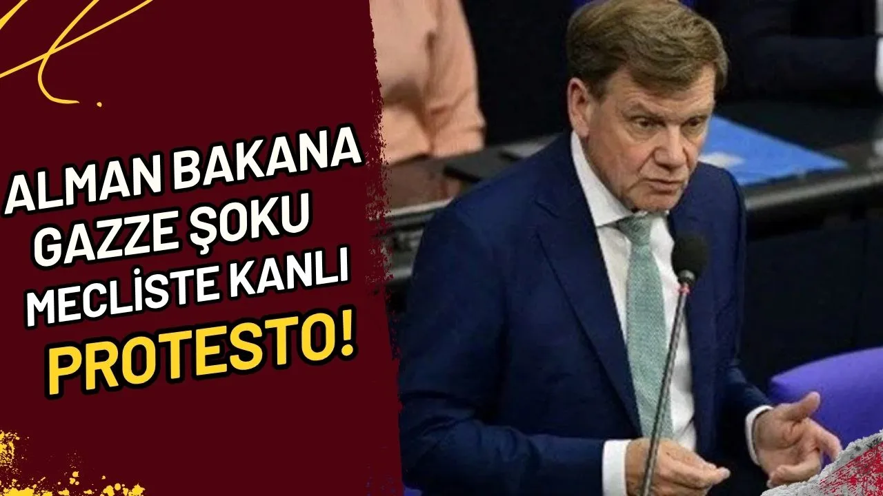 Alman Bakana Gazze Şoku Mecliste Kanlı Protesto!