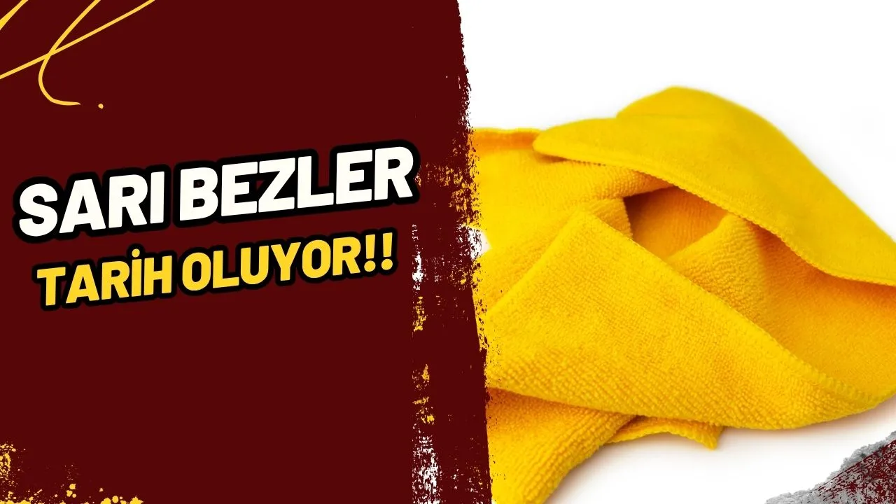 Mutfak Hijyeninde Devrim: Sarı Bezler Artık Tarih Oluyor!